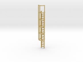 20ft Cage Ladder 1/72 in Tan Fine Detail Plastic