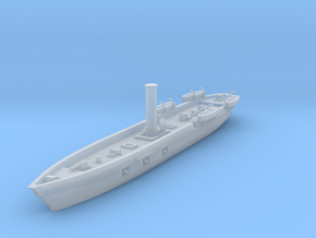 1/1200 USS South Carolina  in Clear Ultra Fine Detail Plastic