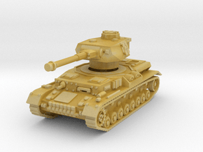 Panzer IV G 1/160 in Tan Fine Detail Plastic