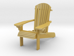 Chair 14. 1:24 Scale  in Tan Fine Detail Plastic