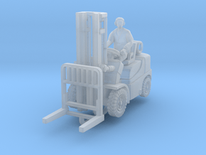 ForkLift 01. 1:72 Scale in Clear Ultra Fine Detail Plastic