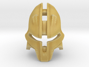 Great Mask of Adaptation in Tan Fine Detail Plastic