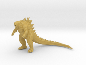Godzilla Earth kaiju monster miniature games 65mm in Tan Fine Detail Plastic