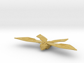Mecha Mothra 5" wing span in Tan Fine Detail Plastic