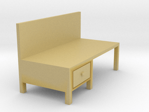 Workbench Table 1/72 in Tan Fine Detail Plastic