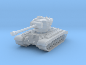 T-26E5 Pershing (skirts) 1/87 in Clear Ultra Fine Detail Plastic