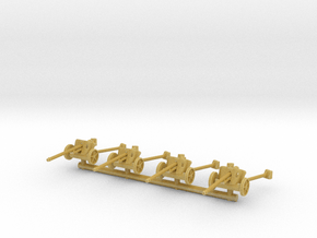 5 cm Pak 38 (x4) 1/160 in Tan Fine Detail Plastic