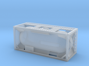 20ft Tank Container 1/120 in Clear Ultra Fine Detail Plastic