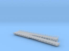 Keddie Wye Bridge Section 1 Z scale in Clear Ultra Fine Detail Plastic