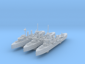1/1250 HSwMS Clas Fleming Collection in Clear Ultra Fine Detail Plastic