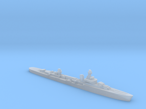 French cruiser Émile Bertin c1942 1:4800 WW2 in Clear Ultra Fine Detail Plastic