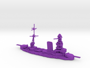 1/1250 No.13 (Breyer) Class Superstructure in Purple Smooth Versatile Plastic