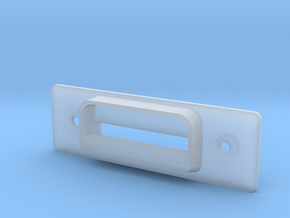 Traverse Moonroof Latch in Clear Ultra Fine Detail Plastic