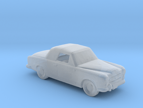 1960 Peugeot 403 (Columbo) 1:160 scale in Clear Ultra Fine Detail Plastic