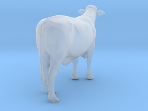 Brangus 1:48 Standing Cow in Clear Ultra Fine Detail Plastic