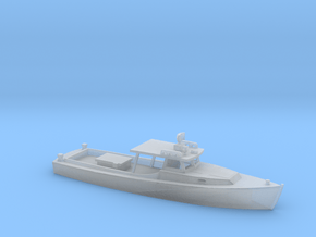 1/160 Scale Chesapeake Bay Deadrise Workboat in Clear Ultra Fine Detail Plastic