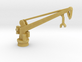 1/192 Scale US RHIB Crane in Tan Fine Detail Plastic