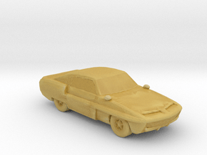 J90  Sport Car 1:160 scale in Tan Fine Detail Plastic