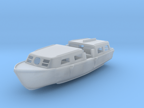 Lifeboat Motor Tender Boat 1/200 in Clear Ultra Fine Detail Plastic