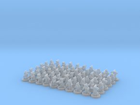 6/8mm Udinni Sand peoples in Clear Ultra Fine Detail Plastic
