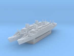 USS West Point (Axis & Allies) in Clear Ultra Fine Detail Plastic