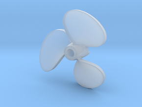 PT propeller 35th scale in Clear Ultra Fine Detail Plastic