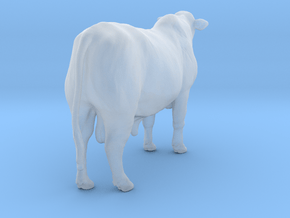 Santa Gertrudis 1:64 Standing Bull in Clear Ultra Fine Detail Plastic
