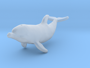 Bottlenose Dolphin 1:48 Calf 2 in Clear Ultra Fine Detail Plastic