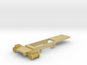 box tank chassis in Tan Fine Detail Plastic