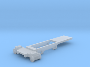 box tank chassis in Clear Ultra Fine Detail Plastic