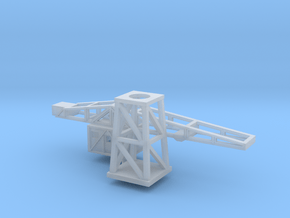 1/700th scale Harbour crane in Clear Ultra Fine Detail Plastic