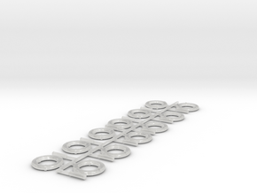 1/48 Life Rings with Rope Canisters in Clear Ultra Fine Detail Plastic