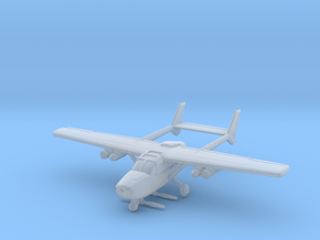 1/144 Cessna O-2 in Clear Ultra Fine Detail Plastic