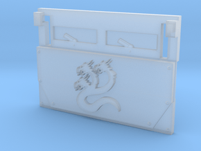 Hydra Knights Metal Box APC front hatch #2 in Clear Ultra Fine Detail Plastic