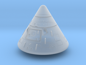 052B Apollo Command Module 1/200 Launching config in Clear Ultra Fine Detail Plastic