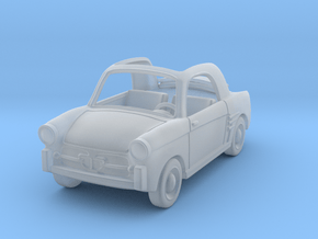 Autobianchi Transformable  1:87 HO in Clear Ultra Fine Detail Plastic