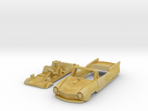 Amphicar 770 im Wasser (N 1:160) in Tan Fine Detail Plastic
