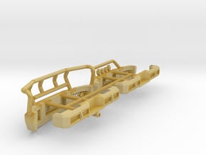 1/64 Greenlight Chevy 3500 Bumpers in Tan Fine Detail Plastic