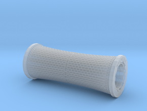 All-in-1 Roller Reihenverband - konvex (N - TT) in Clear Ultra Fine Detail Plastic