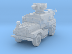 MRAP Cougar 4x4 mid 1/285 in Clear Ultra Fine Detail Plastic