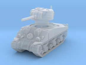 Sherman V tank 1/144 in Clear Ultra Fine Detail Plastic