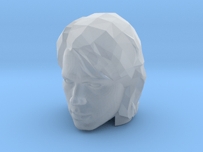 Anakin Skywalker Head | CCBS Scale in Clear Ultra Fine Detail Plastic
