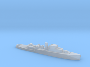 HMS Grimsby 1:3000 WW2 escort sloop in Clear Ultra Fine Detail Plastic