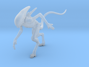 Aliens Neomorph 1/60 miniature for games rpg scifi in Clear Ultra Fine Detail Plastic