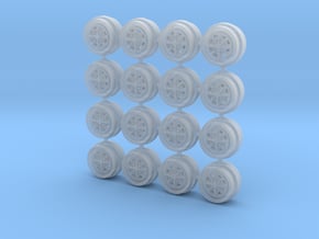 1/64 Scale Rostyles 8mm Dia - 4 sets in Clear Ultra Fine Detail Plastic