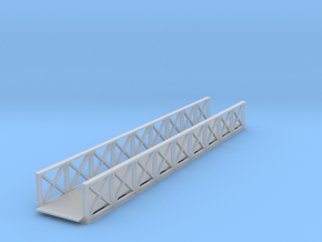 Medford foot bridge Z scale in Clear Ultra Fine Detail Plastic