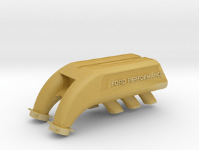 Ford Performance Intake - Hoonitruck Style -for RC in Tan Fine Detail Plastic
