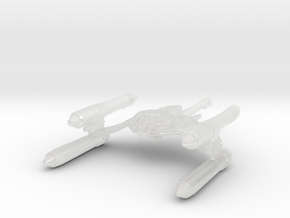 Gorn Heavy Cruiser (TOS-R) 1/3788 Attack Wing in Clear Ultra Fine Detail Plastic