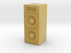 Stage Speaker 1/24 in Tan Fine Detail Plastic