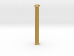 Ionic Column in Tan Fine Detail Plastic